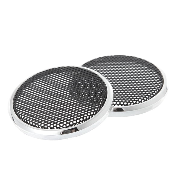 2PCS Shatter Resistant Stereo Speaker Mesh Protective Cover Grill Covers Easy to Install Audio Parts Video Accessories