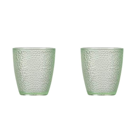 2PCS Shatterproof Acrylic Glasses- Clear Drinking Cups for , , Juice & Water, Unbreakable Tumblers for Bars, Restaurants & Outdoor Use - Dishwasher Safe & Stackable
