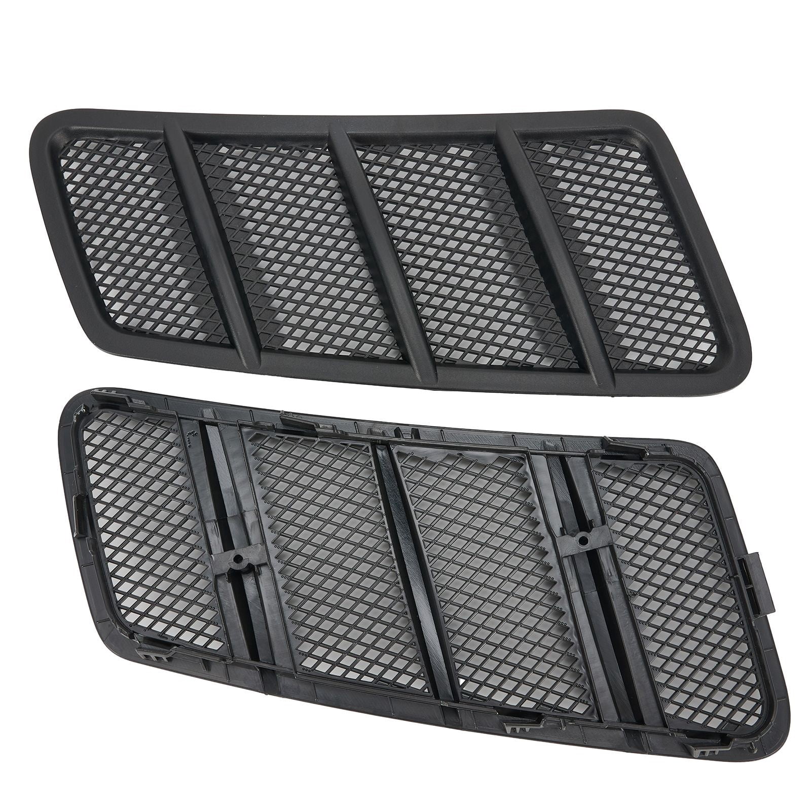 2PCS Side Hood Air Vent Grille Cover for Mercedes for Benz W166 Ml Gl Class