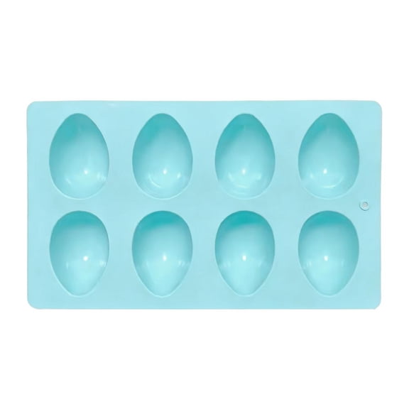 2PCS Silicone Egg Molds Easter, 2.4 Food Grade 3D Easter Chocolate Candy Mold for Baking, Jello, Soap & Vegan Deviled Eggs - Oven Safe, BPA-Free, Non-Stick DIY Gift Kit
