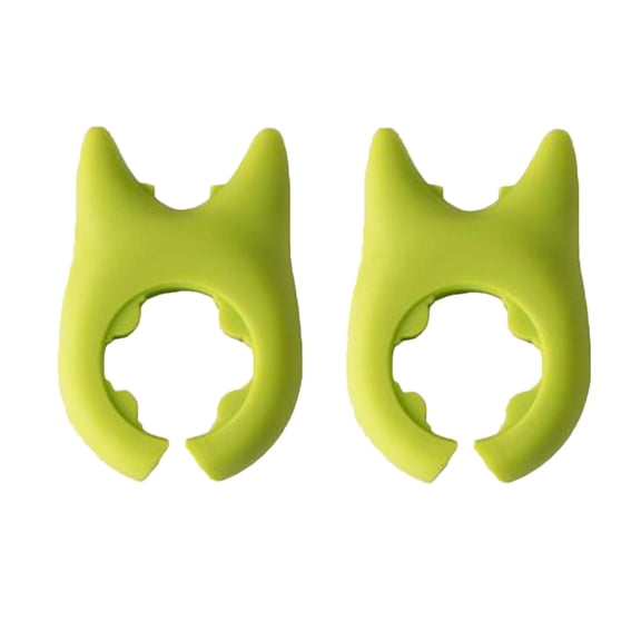 2PCS Silicone Pot Clip Spoon Rest - Adjustable Utensil Holder with Drip-Free Design for Spoons, Spatulas, Non-Slip Clip for Pots, Pans, Stove Organizer