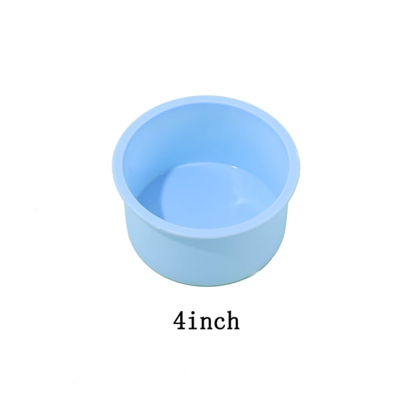 2PCS Silicone Round Cake Mold 8 Inch Silicone Cake Pan For Baking Charlotte Cake Pan Baking Pan Round Cake Pans Sponge Flan Mold