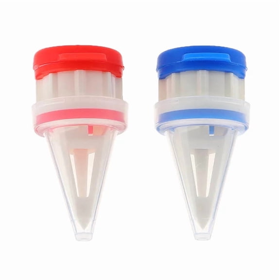 2PCS Silicone Spout Pourer for Boxed Milk  Beverage Splitter & Sealing Lid, Keeps Milk Cool & Fresh, Reusable Drink Changeover Caps