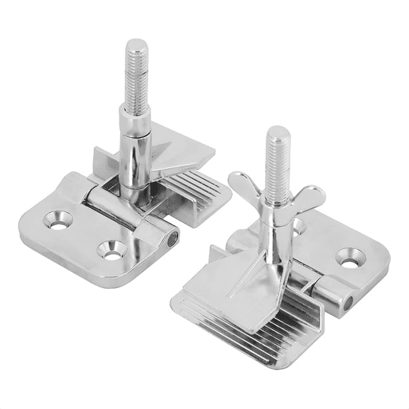 2PCS Silk Screen Printing Metal Butterfly Frame Hinge Clamp DIY Hobby Tool