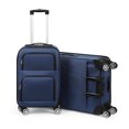 thumbnail image 1 of 2PCS Soft-sided Fabric Luggage Roller Luggage Lightweight 20"+28" Blue, 1 of 6