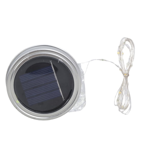 2PCS Solar Lantern Replacement Tops LED Light Bulbs Weatherproof Design for Outdoor Solar Lights Patio Decorating