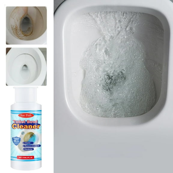 2PCS Splash Foam Toilet Cleaner, 5.29oz Toilet Active Oxygen Agent,Cleaner Foaming Powder,Splash Foaming Toilet Cleaner for Toilet Bowl,Squatting Pans,Urinals,Washbasins