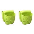 thumbnail image 1 of 2PCS Sponge Holder for Kitchen Sink, Silicone Sink Saddle Caddy Organizer Rack, Sponges Holder Over Faucet, Hanging Kitchen Organizer Accessories Rack Basket, 1 of 8