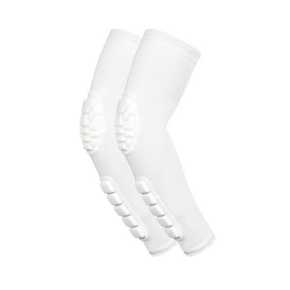 2PCS Sports Elbow Arm Honeycomb Anti - Collision for Multiple Sports in 4 Colors Durable and Effective