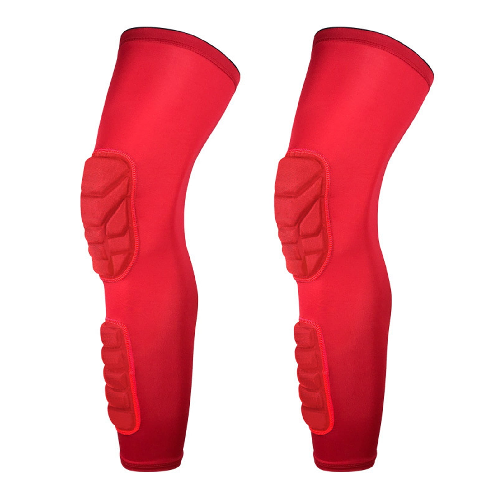 2PCS Sports Knee Pads Lengthened Breathable Calf Sets Outdoor Mountaineering Football Basketball