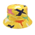 2PCS Spring And Summer Flower Pot Hat Double Sided Wear Fisherman Women