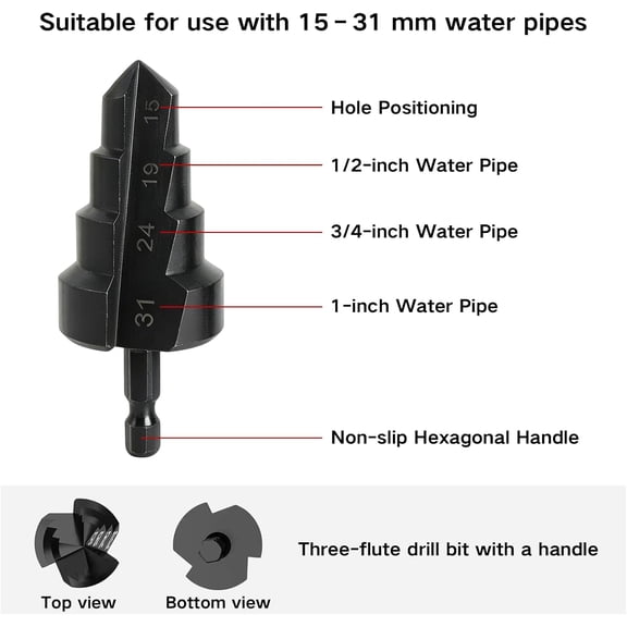 2PCS Stainless Steel 304 Flange Hex Socket Plug Bung 1/8" NPT Male With Seal Rubber Ring, Hexagonal Water Pipe Fitting Plug Universal Fit