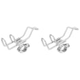 thumbnail image 1 of 2PCS Stainless Steel 316 Fishing Rod Rack Holder Pole Bracket Support Clamp on Rail Mount 26mm Boat Accessories, 1 of 6