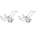thumbnail image 1 of 2PCS Stainless Steel 316 Fishing Rod Rack Holder Pole Bracket Support Clamp on Rail Mount 32mm Boat Accessories, 1 of 5