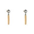 thumbnail image 1 of 2PCS Stainless Steel Cactus Peeler Spoon - Professional Cuchara Pelador de Nopales Tool - Multi-Function Kitchen Gadget for Peeling, Slicing Meatball Making - Chinese Noodle Cutter & Cooking Utensil, 1 of 6
