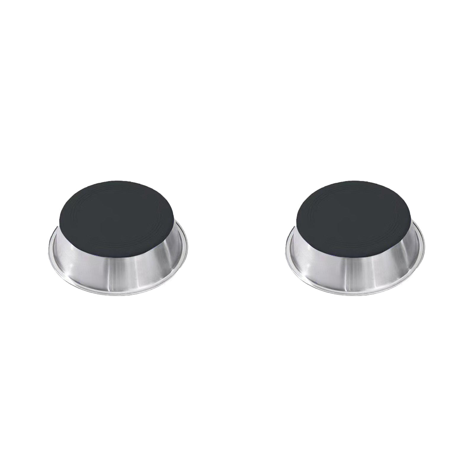 2PCS Stainless Steel Dog Bowls Large Size, Anti Rust Metal Non Rubber ...