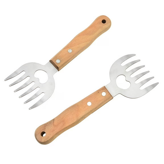 2PCS Stainless Steel Meat Choppers Versatile Food Preparation Tool