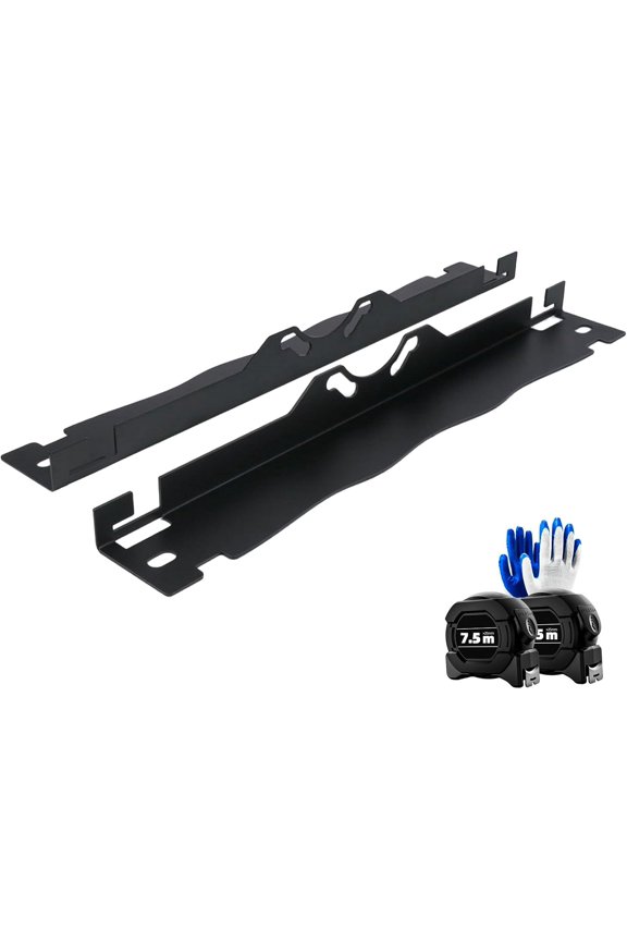 2PCS Stainless Steel Toe Alignment Plates, Wheel Alignment Tool Kit with Tape Grooves, Heavy Duty Front End Toe Adjustment Tool for Car Truck SUV