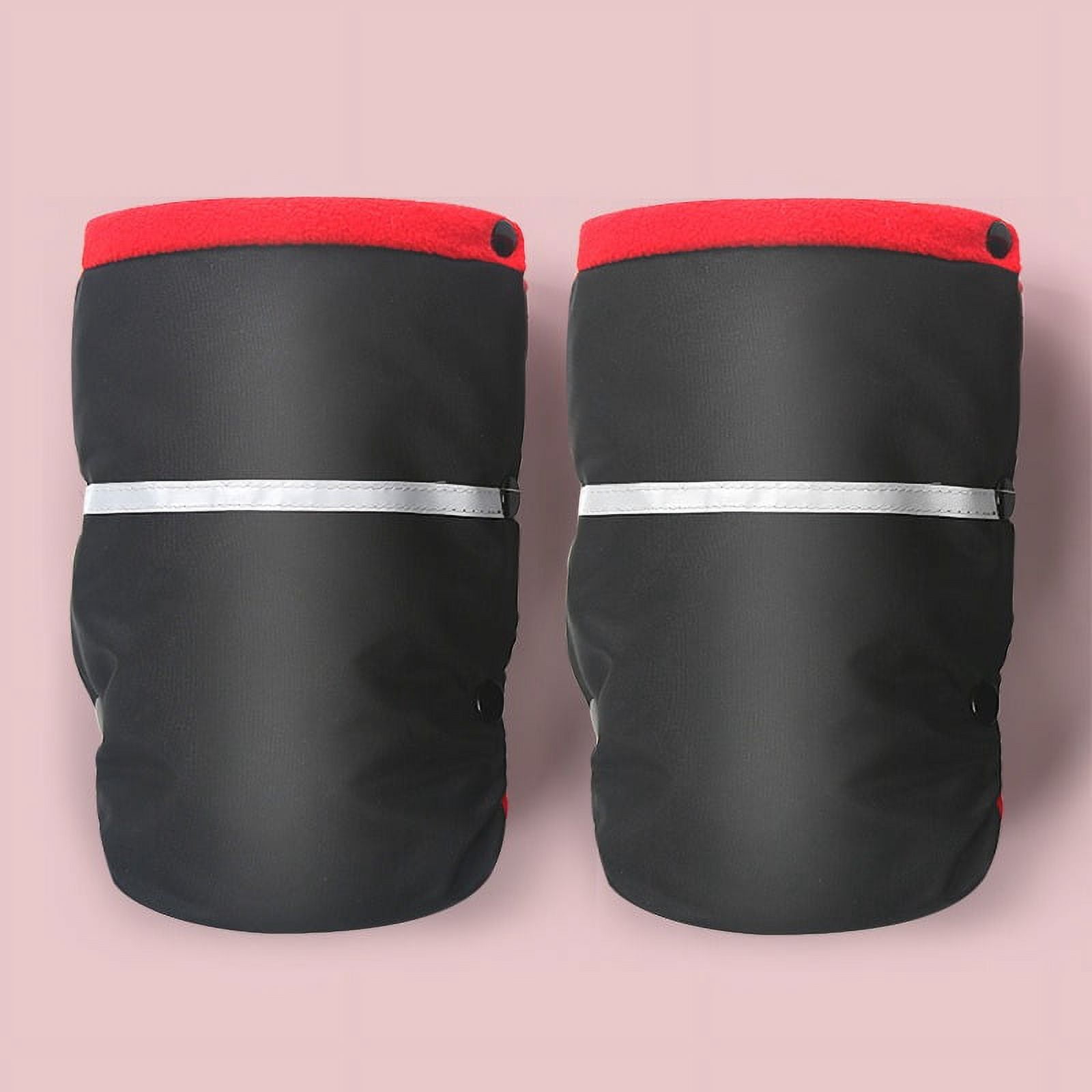 2PCS Stroller Hand Muffs Pram Warm Gloves Waterproof Stroller Hand Warmer Winter Stroller Accessories for Cold Weather
