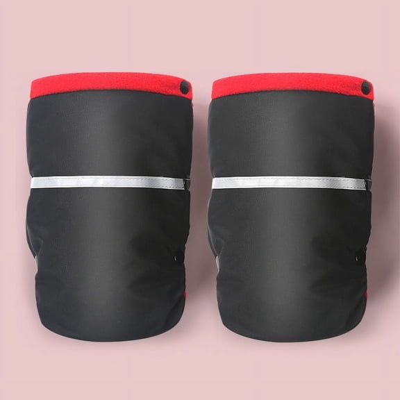 2PCS Stroller Hand Muffs Pram Warm Gloves Waterproof Stroller Hand Warmer Winter Stroller Accessories for Cold Weather