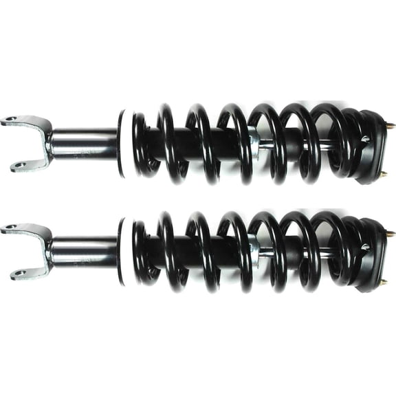 2PCS Suspension Strut and Coil Spring Assembly - Front Struts automotive replacement struts for Ram 1500 5.7L 2016 2017 2018, for Ram 1500 Classic 3.6L 2019, for Ram 1500 Classic 5.7L 2019