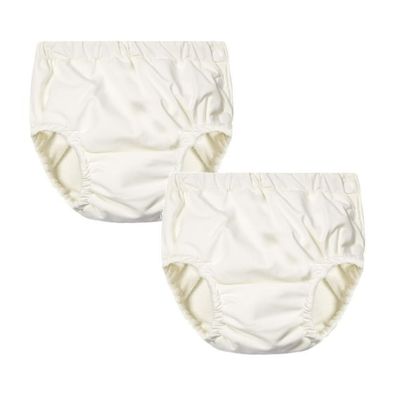 2PCS Swim Diapers Washable Baby Swim Unisex Toddler Swimming Diapers Summer Swim Trunks