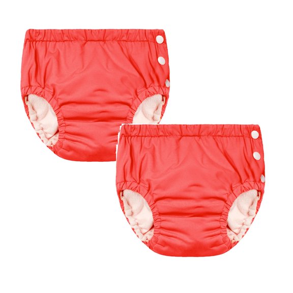 2PCS Swim Diapers Washable Baby Swim Unisex Toddler Swimming Diapers Summer Swim Trunks