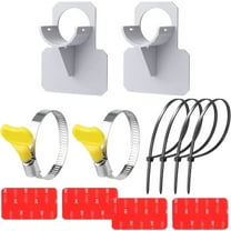 2PCS Swimming Pool Pipe Holders,Above Ground Pool Accessories,Pool Accessories,Pool Hoses for Above Ground Pools,Designed to Fit On Pools,Preventing Pipes Sagging Accessory(Grey)by Happon