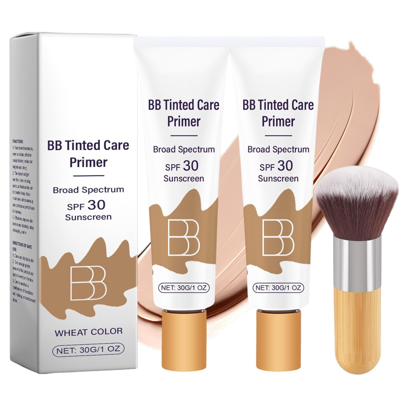 2PCS TARTE BB Blur Tinted Moisturizer SPF 30 - BB Cream Tinted