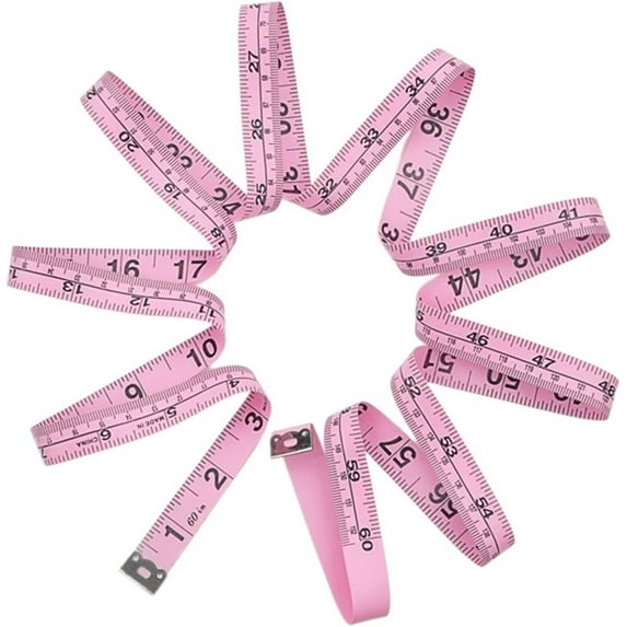 2PCS Tape Measure Soft Tape Measure for Sewing Fabric Tailor Cloth Craft Measuring Tape 60 Inch/1.5M (Color : 1pc Tape Measure, Length : 1.5M)