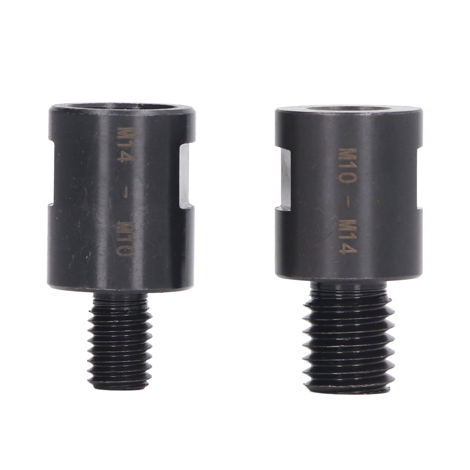 2PCS Thread Drill Bit Adapters M10 to M14 and M10 to M14 Extension Rod