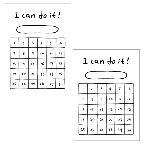 2PCS To Do List Notepad 65*x89mm, Simple Checklist, Cute Design for Organizing, Planning