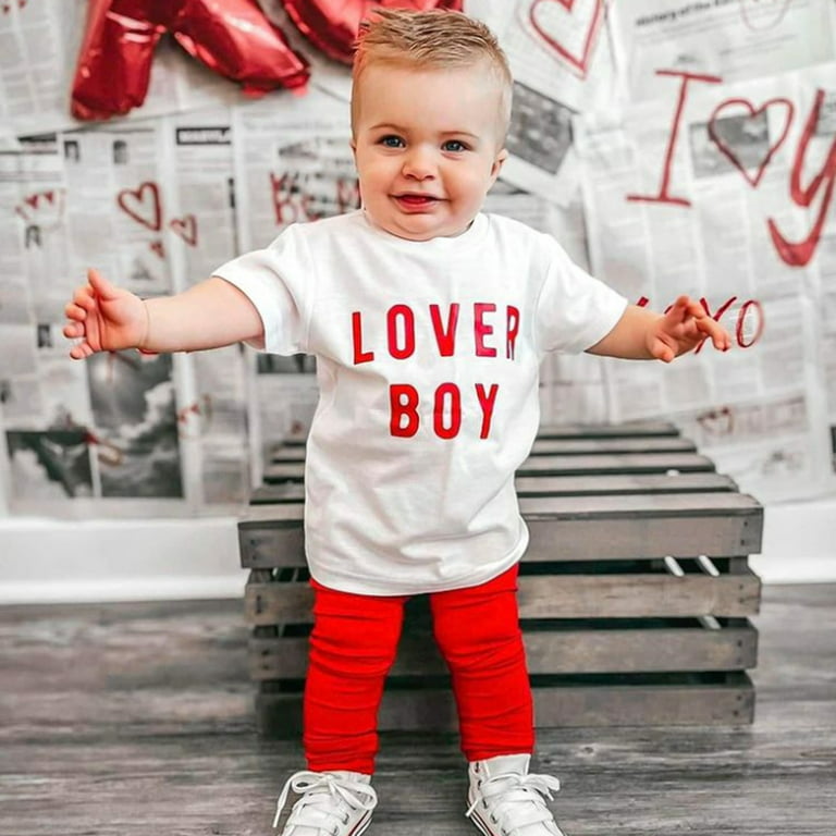  Newborn Baby Boy Clothes Summer Short Sleeve T-shirt Tops Solid  Color Shorts 3 6 9 12 18 Months Boy Casual Outfits: Clothing, Shoes 