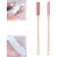thumbnail image 1 of 2PCS Toe Gap Cleaning Brush, 15.7" Long Handled Silicone Toe Crevice Cleaning Brush & Exfoliating Brush, Shower Foot Scrubber Ergonomic Handle for Foot Seniors, Elderly, Men and Women, 1 of 8