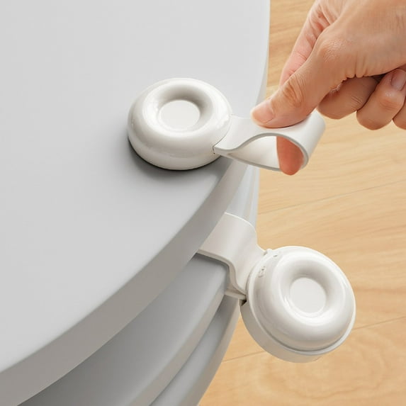 2PCS Toilet Lid Lifter, Toilet Seat Lifter Toilet Seat Handle Lifter Toilet Cover Lifter,Avoid Touching Toilet Cover Handle Bathroom Accessories for Home, Office, Hotel