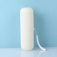 thumbnail image 1 of 2PCS Toothbrush Paste Holder Case Covered Travel Camping Bathroom Cup Box Tooth Mug, 1 of 4