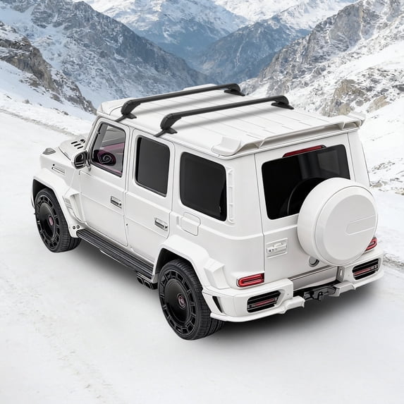 2PCS Top Roof Rack Cross Bar, 39.4