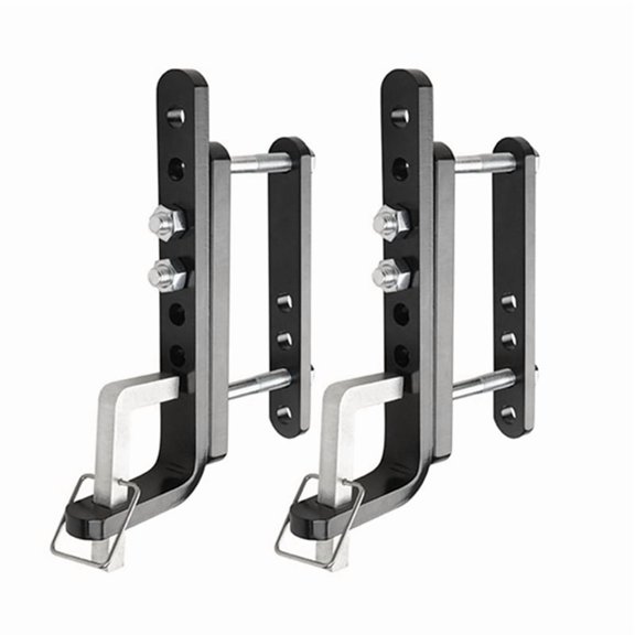 2PCS Trailer Sway Control Bracket 95-01-5600 for Equalizer Hitch-Weight Distribution System for 3,4,5,6In Trailer Frame,2 * Trailer Sway Control Bracket,Black
