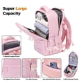 Amalodie Bag 2Piece Travel Backpack Set with Laptop Backpack and