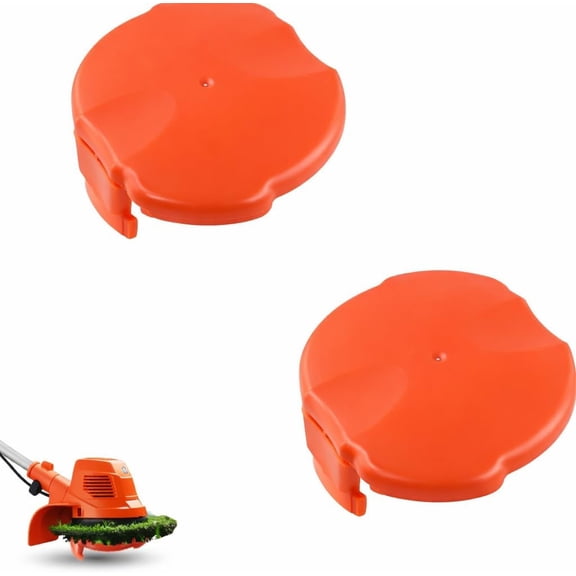 2PCS Trimmer Parts Trimmer Spool Cover Caps Compatible with FLY060, Compatible with Contour 500XT, Power Trim 500XT, Mini Trim Auto Plus, and More Models