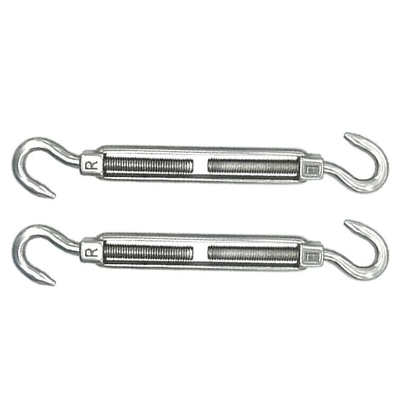 2PCS Turnbuckles Stainless Steel Turnbuckles, 304 Stainless Steel Rope Tensioner