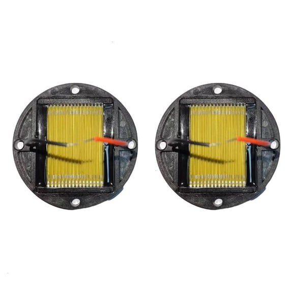 2PCS 65mm Air Motion Loudspeakers Super Belt Type Tweeters Horns for Clear and Detailed Auditory Loudspeaker