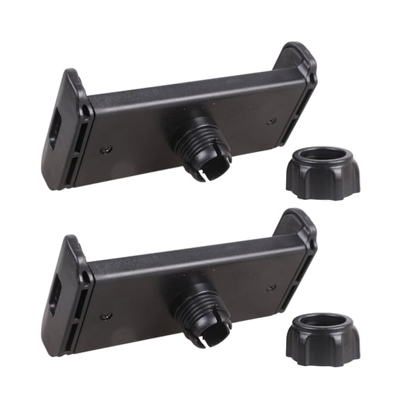 2PCS Universal 17mm Ball Socket Mount Bases for Adjustable Tablets and Phone Holders for 4-9.7Inch Devices Stands
