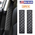 thumbnail image 1 of 2PCS Universal Car Seat Belt Pads Cover,Seat Belt Shoulder Strap Covers Harness Pad for Car/Bag,Soft Comfort Helps Protect You Neck and Shoulder from The Seat Belt Rubbing, 1 of 13