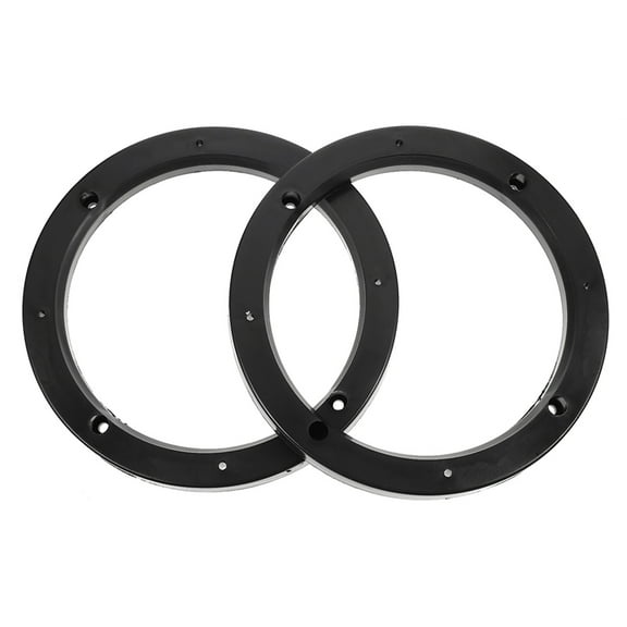 2PCS Universal Car Speaker Adapter Spacer Rings Speaker Mounting Ring Plastic Speaker Gasket Ring for Automotive Audio System Installation
