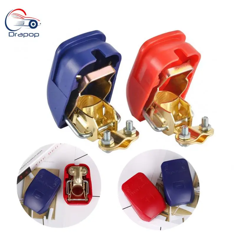 2PCS Universal Quick Release Battery Terminals Clamps Car Battery