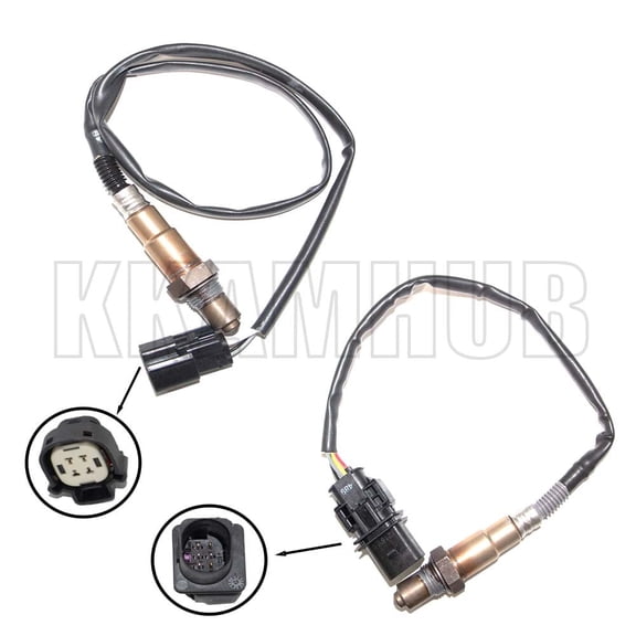 2PCS UpstreamDownstream Oxygen Sensors for 2012-2014 Ford Focus 2.0L I4