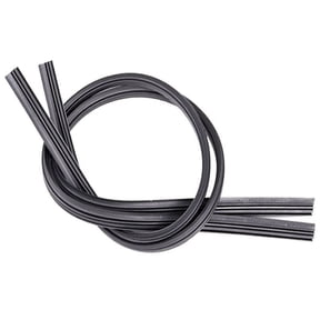 2PCS Vehicle Windshield Insert Natural Rubber Car Wiper Blade Strip Refill 26'' Frameless Wiper Accessories