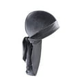 thumbnail image 1 of 2PCS Velvet Durag Cap for Men And Women Soft Headwraps With Long Tail Wide Straps 360, 1 of 2