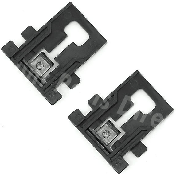 2PCS W10195840 Dishwasher Rack Adjuster Positioner Replacement Part for Whirlpool Kenmore Kitchenaid Dishwashers - Replaces WPW10195840 (2 Pack)